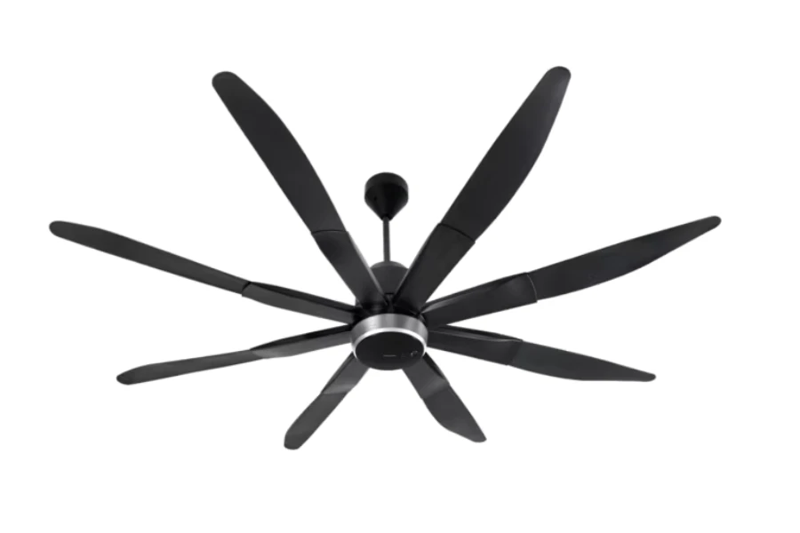 Quạt Trần Cánh Dài Dành Cho Không Gian Rộng 5 Quạt trần cánh dài Panasonic F-80ZBR